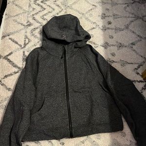 Lululemon Grey Oversized Scuba